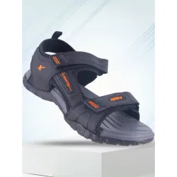 Sparx Men's Black Floater Sandals-picture-30