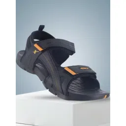 Sparx Men's Black Floater Sandals-picture-19