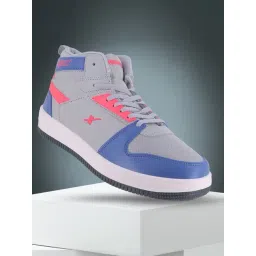 Sparx Men's Grey Ankle High Sneakers-picture-47