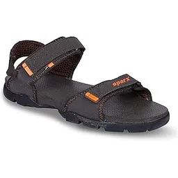 sparx mens SS 119 | Latest, Daily Use, Stylish Floaters | Orange Sport Sandal - 9 UK (SS 119)-picture-12