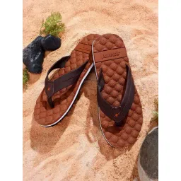 Sparx Men's Tan Flip Flops-picture-38