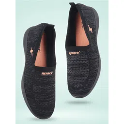 Sparx Women Black Textile Running Non-Marking Shoes-picture-26