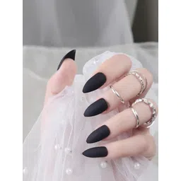 spazazz Set Of 30 Reusable Nail Art and Nail Care - Black - Midnight Velvet-picture-22