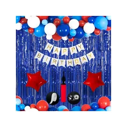 Special You 48-Pcs Blue & Red Balloon Happy Birthday Dcor-picture-18