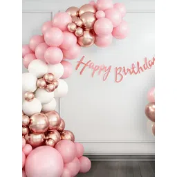 Special You 48-Pcs Pink & White Balloon Happy Birthday Dcor-picture-32