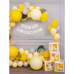 Special You 58-Pcs Yellow Birthday Decor Set-picture-31
