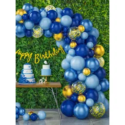 Special You 61Pcs Blue & Navy Blue Birthday Decor-picture-40