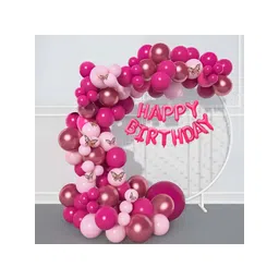 Special You 75-Pcs Pink Birthday Party Decorations-picture-11