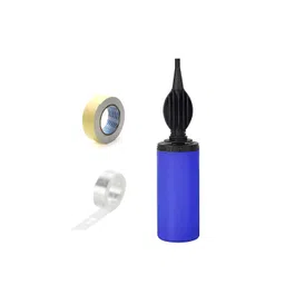 Special You Blue & Black 3-Pcs Balloon Pump With Arch & Double Sided Tape image 4