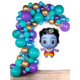 Special You Blue & Gold-Toned 50Pcs Balloons For Birthday Decoration-picture-32