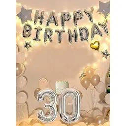 Special You Grey & White 76-pcs 30th Birthday Decor-picture-41