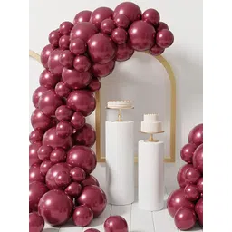 Special You Maroon 100 Pieces Balloons Birthday Decoration-picture-29