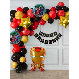 Special You Red & Black 50 Pieces Balloon Decoration-picture-20