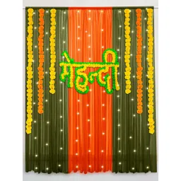Special You Red & Green 14-Pcs Haldi Festive Decor-picture-37