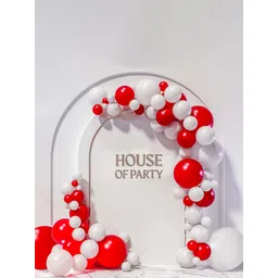 Special You Red & White 50 Pieces Balloons Festive Decor-picture-21