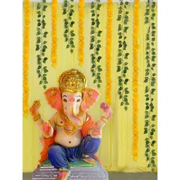 Special You Set Of 12 Yellow & Green Hanging Garlands Festive Decor-picture-29