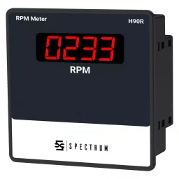Spectrum Rpm Meter Counter, H90R 96x96 mm Size 92x92 mm Panel Cutout Digital-picture-27
