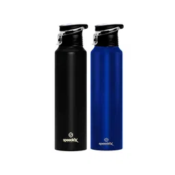 Speedex Blue & Black 2 Pieces Stainless Steel Water Bottle - 1000 ml Each-picture-12
