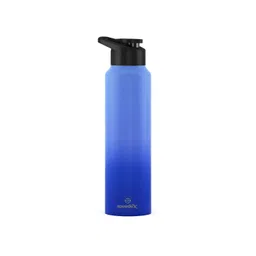 Speedex Blue & Black Stainless Steel Water Bottle 1L Each image 1
