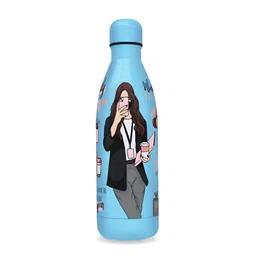 Speedex Blue Single Stainless Steel Printed Water Bottle-picture-31