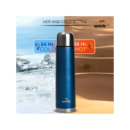 Speedex Blue Stainless Steel Double Wall Vacuum Water Bottle 350 ml image 4