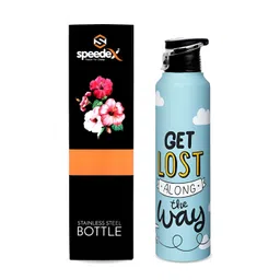 Speedex Multicoloured & Multicoloured Single Stainless Steel Printed Single Wall Vacuum Water Bottle-picture-24
