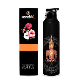 Speedex Multicoloured & Multicoloured Single Stainless Steel Printed Single Wall Vacuum Water Bottle-picture-36