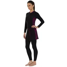 Speedo Black Printed Swimsuit image 3