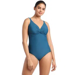 Speedo Blue Plain Swimwear-picture-28