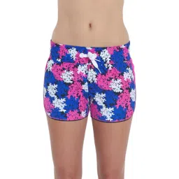 Speedo Blue Printed Swimwear Shorts-picture-43