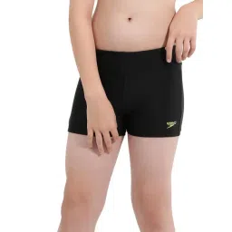 Speedo Kids Black Solid Shorts image 1