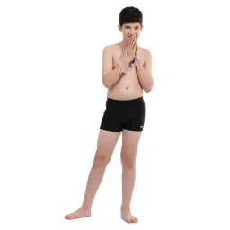 Speedo Kids Black Solid Shorts image 5