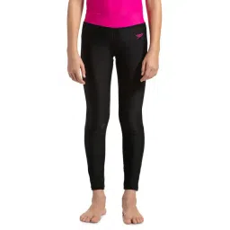 Speedo Kids Black Solid Swim Leggings-picture-32