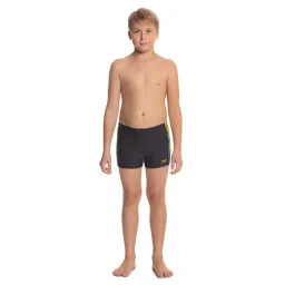 Speedo Kids Black Solid Swim Shorts-picture-39