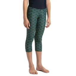 Speedo Kids Navy Printed Swim Capri-picture-20