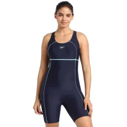 Speedo Navy Plain Swimwear-picture-39