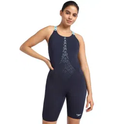 Speedo Navy Printed Swimwear-picture-40