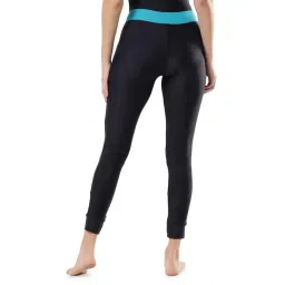 Speedo Navy Self Pattern Swim Leggings image 2