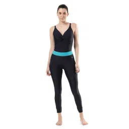 Speedo Navy Self Pattern Swim Leggings image 5