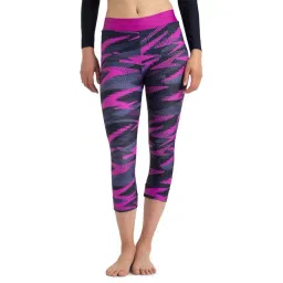 Speedo Purple Regular Fit Printed Sports Capris-picture-19