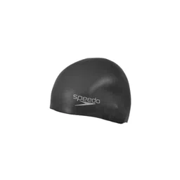 Speedo Unisex Black Flat Silicone Swim Cap-picture-24