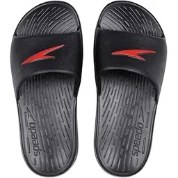 speedo Unisex Junior's Single Colour Slides For Boys and Girls-picture-11
