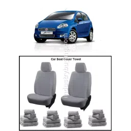 Speedwav Fiat Punto Car Seat Cover Grey-picture-23