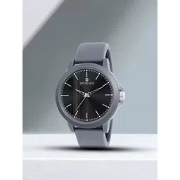 SPENCHER Men Brass Dial & Bracelet Style Straps Watch SW Waterproof Grey Case Dope-picture-35