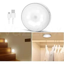 Motion Sensor Light for Home with USB Charging Wireless Self Adhesive LED Night Lamp-image-1