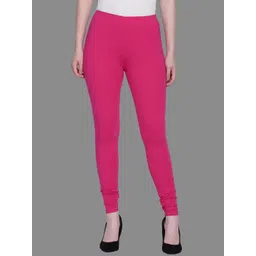 SPIFFY Women Pink Solid Churidar-image-39