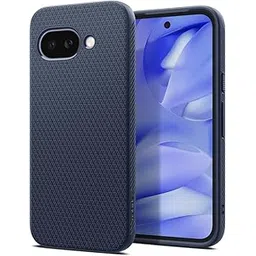 Spigen Liquid Air for Google Pixel 9a Case, Pixel 9a Back Cover (2025) - Navy Blue-picture-26