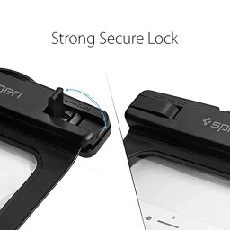 spigen TPU Full Cover Case For Universal Mobiles (IPX8 Certified Waterproof, White) image 5