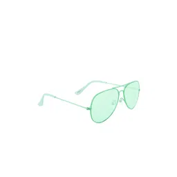 Spiky Kids Aviator Sunglasses with UV Protected Lens K123_Grn_Grn image 2