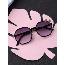 Spiky Unisex Kids Blue Lens & Black Sunglasses with UV Protected Lens-Z2958_BLK_BLUE-picture-42